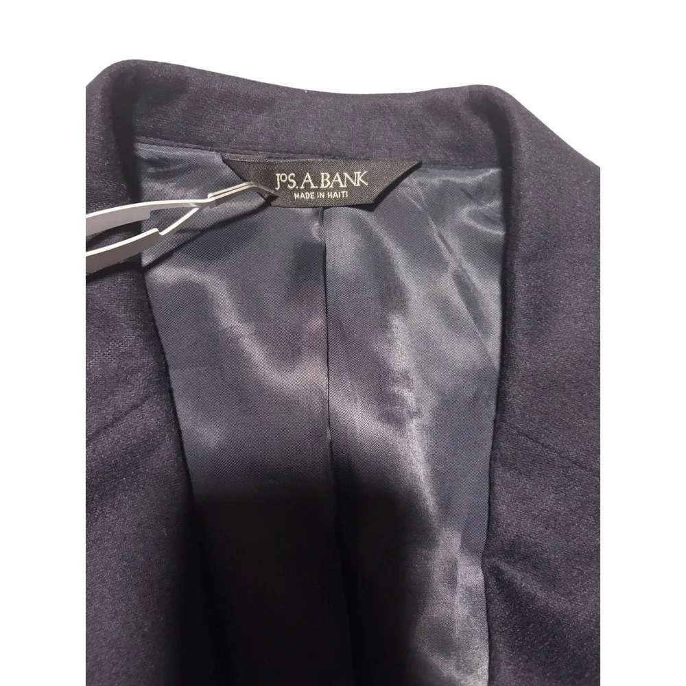 Jos. A. Bank 100% CASHMERE Blazer Men's 44R Navy Sport Coat - Flaws - Fair